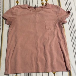 F21 suede top